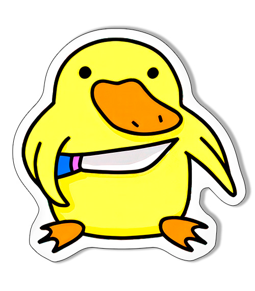 Наклейка Duck Chippy